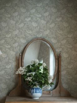 Tapete Selma Beigegrau 9 Tapete Selma Beigegrau -Geschaft Tapeten Selma B 491291 2880x1440