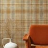 Tapete Shabby Tartan Orangebraun -Geschaft Tapeten Shabby Tartan B 864615 2880x1440