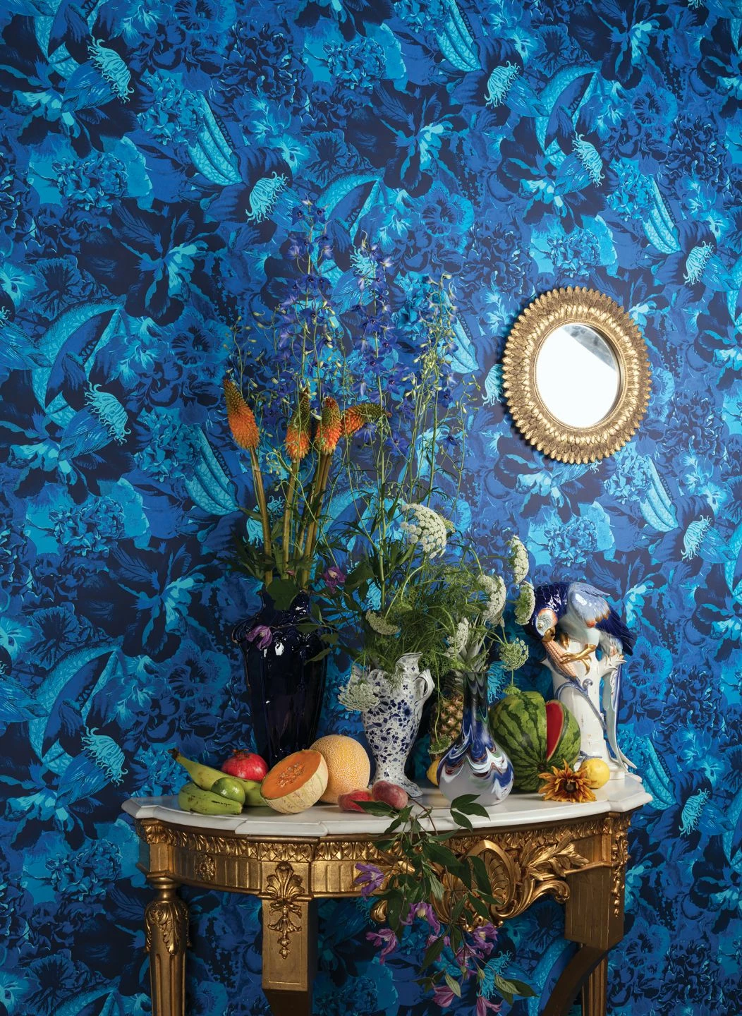 Tapete Silvam Blautöne 5 Tapete Silvam Blautöne – Bild 3