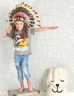 Tapete Small Town Hellgrau 7 Tapete Small Town Hellgrau -Geschaft Tapeten Small Town B 389171 2880x1440