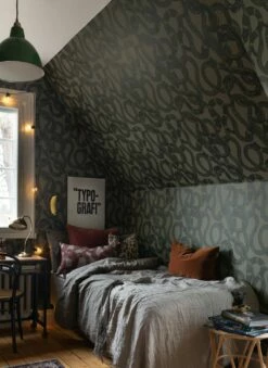 Tapete Snake Peek Moosgrau -Geschaft Tapeten Snake Peek F 341112 2880x1440