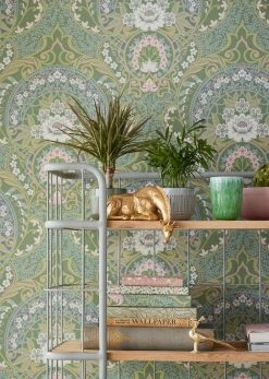 Tapete Sofia Grün -Geschaft Tapeten Sofia B 822063 2880x1440