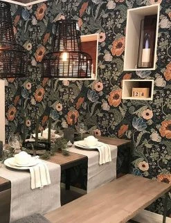 Tapete Soria Anthrazit -Geschaft Tapeten Soria B 485001 2880x1440