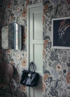 Tapete Soria Hellmoosgrau -Geschaft Tapeten Soria B 485003 2880x1440