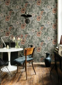 Tapete Soria Hellmoosgrau -Geschaft Tapeten Soria C 485003 2880x1440