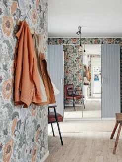 Tapete Soria Hellmoosgrau -Geschaft Tapeten Soria E 485003 2880x1440