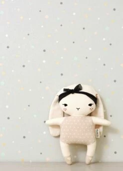 Tapete Stardust Hellgrau -Geschaft Tapeten Stardust B 389311 2880x1440