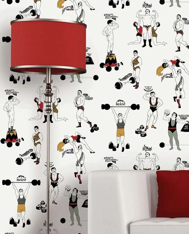 Tapete Strongman Ockergelb 3 Tapete Strongman Ockergelb