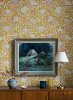 Tapete Sukumala Ockergelb -Geschaft Tapeten Sukumala C 485161 2880x1440