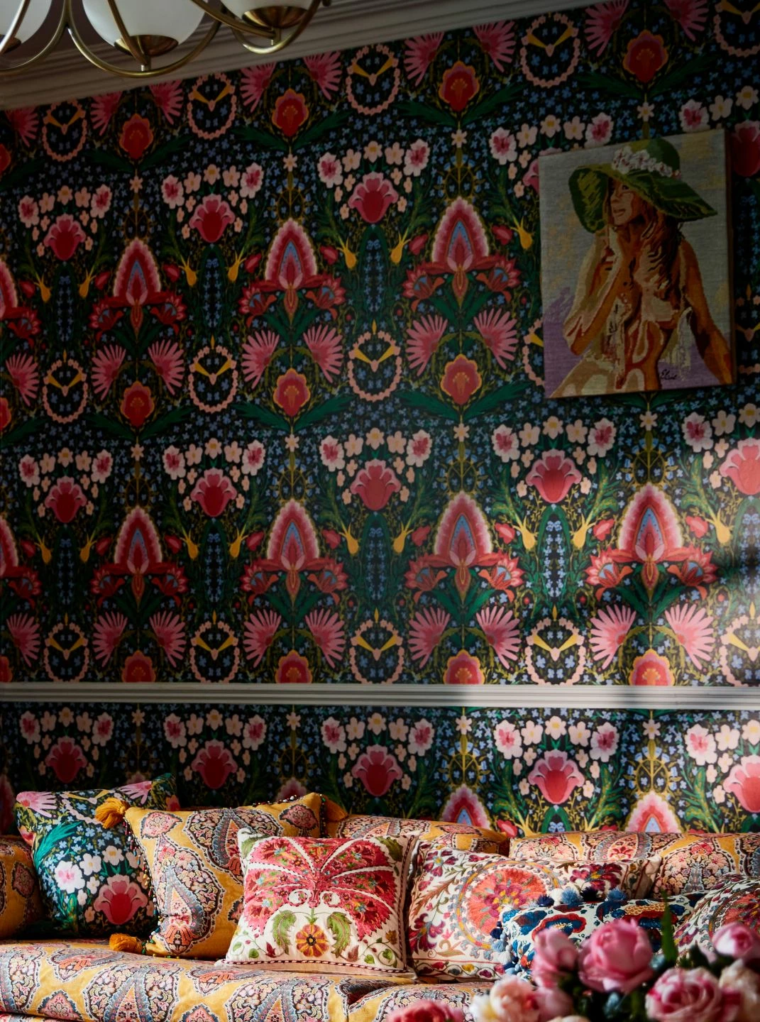 Wandbild Susie Q Schwarz 3 Wandbild Susie Q Schwarz