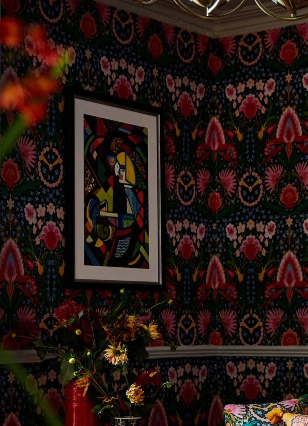 Wandbild Susie Q Schwarz 6 Wandbild Susie Q Schwarz – Bild 4