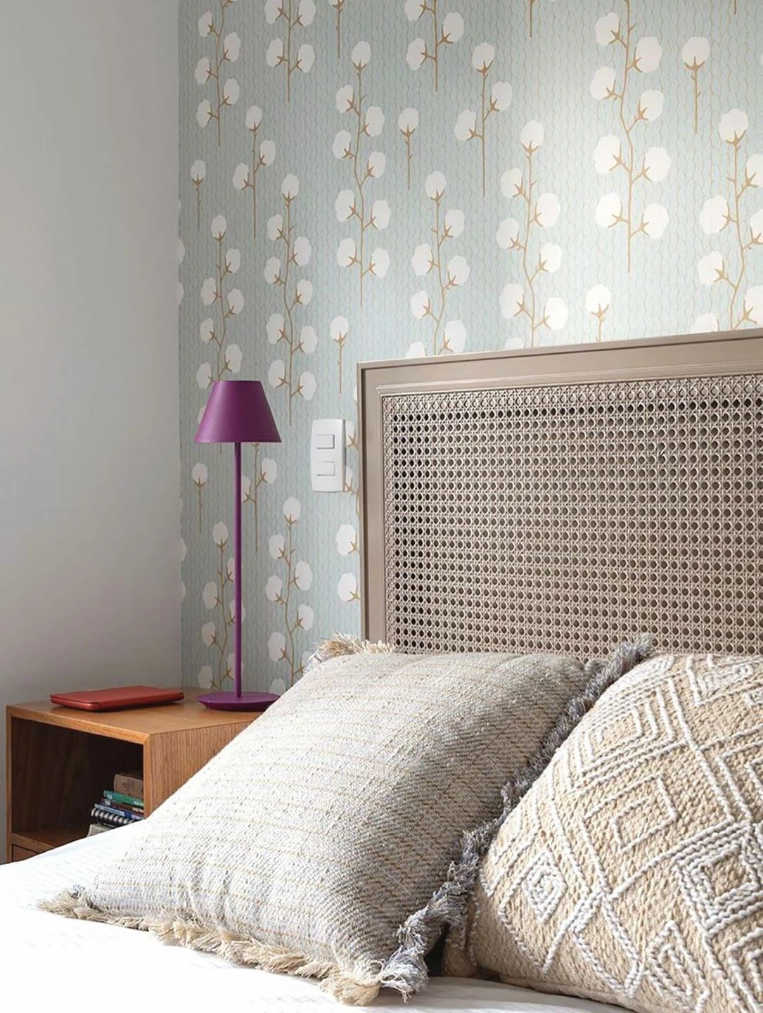 Tapete Sweet Cotton Hellpastelltürkis 7 Tapete Sweet Cotton Hellpastelltürkis – Bild 5