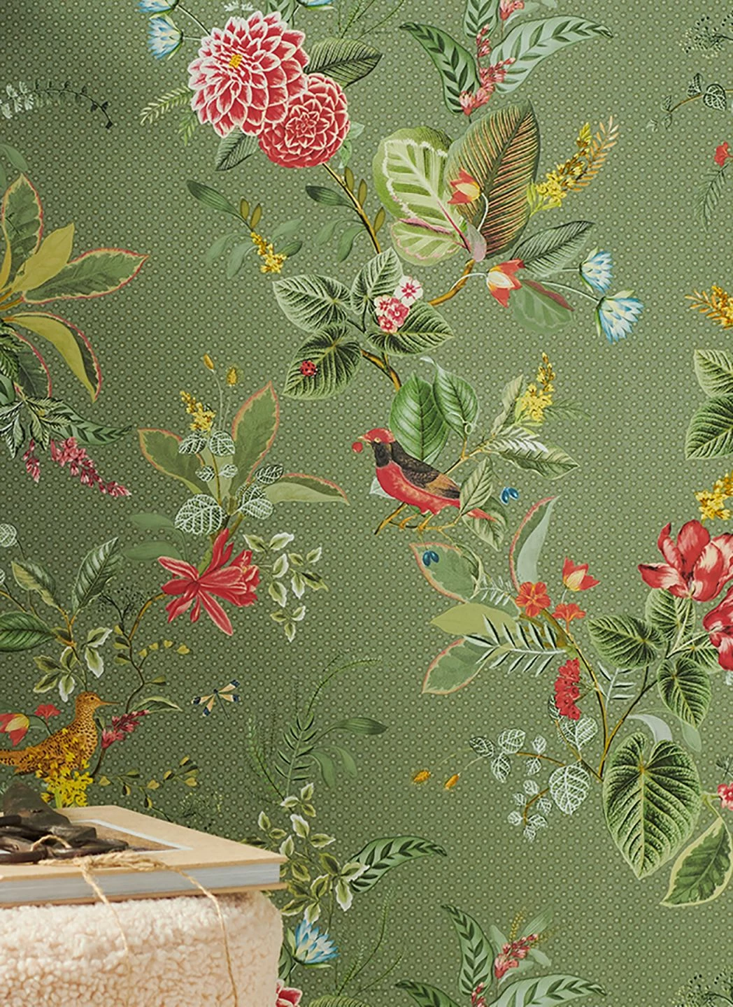 Tapete Sylvania Blassgrün 3 Tapete Sylvania Blassgrün