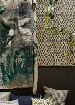 Tapete Tenpe Anthrazitgrau -Geschaft Tapeten Tenpe D 325106 2880x1440