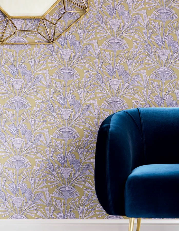 Tapete Tiberia Pastellviolett 5 Tapete Tiberia Pastellviolett – Bild 3