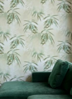 Tapete Tonga Olivgrün -Geschaft Tapeten Tonga A 451351 2880x1440