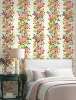 Tapete Trellis Garden Rosatöne -Geschaft Tapeten Trellis Garden B 790481 2880x1440