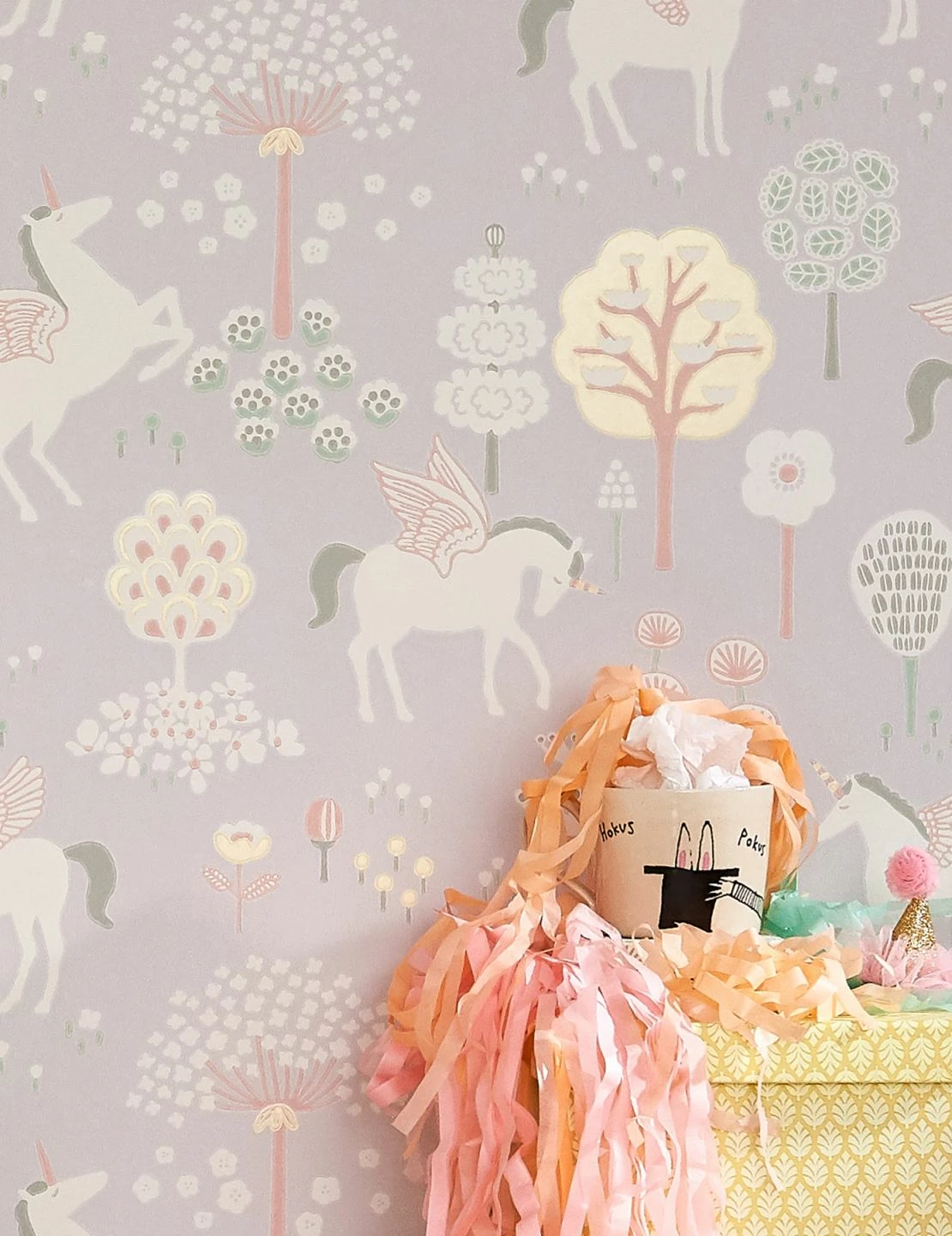 Tapete True Unicorns Grau 3 Tapete True Unicorns Grau