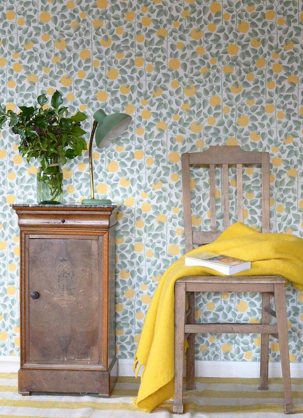 Tapete Valentina Sonnengelb 9 Tapete Valentina Sonnengelb – Bild 7