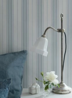 Tapete Valerian Hellgraublau