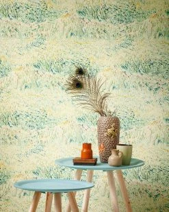 Tapete VanGogh Meadow Minttürkis -Geschaft Tapeten VanGogh Meadow B 450451 2880x1440