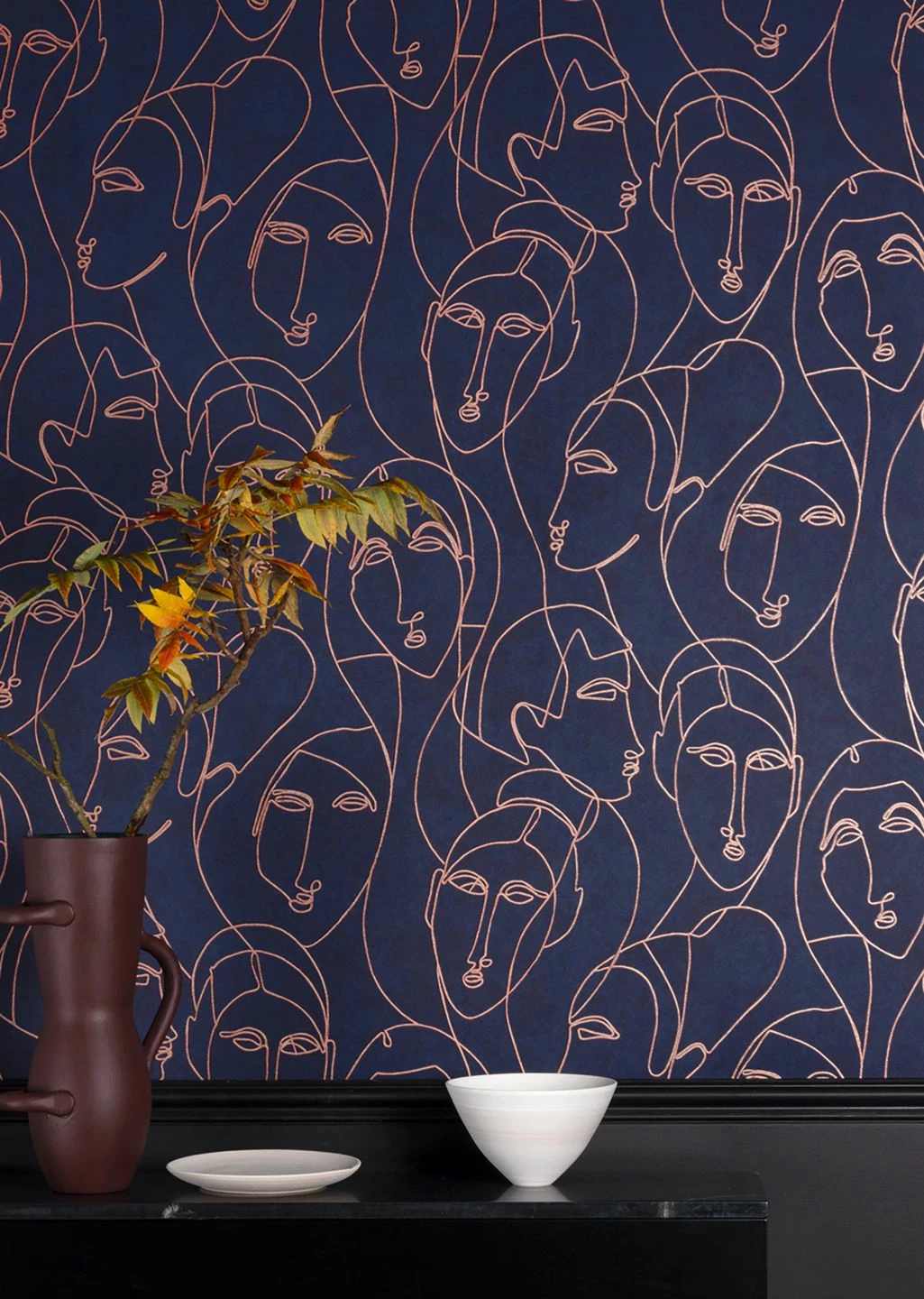 Tapete Vertigo Stahlblau 6 Tapete Vertigo Stahlblau – Bild 4