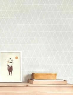 Tapete Viggo Blassgrau -Geschaft Tapeten Viggo E 389121 2880x1440