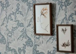 Tapete Wallflower Hellblaugrau -Geschaft Tapeten Wallflower C 463261 2880x1440