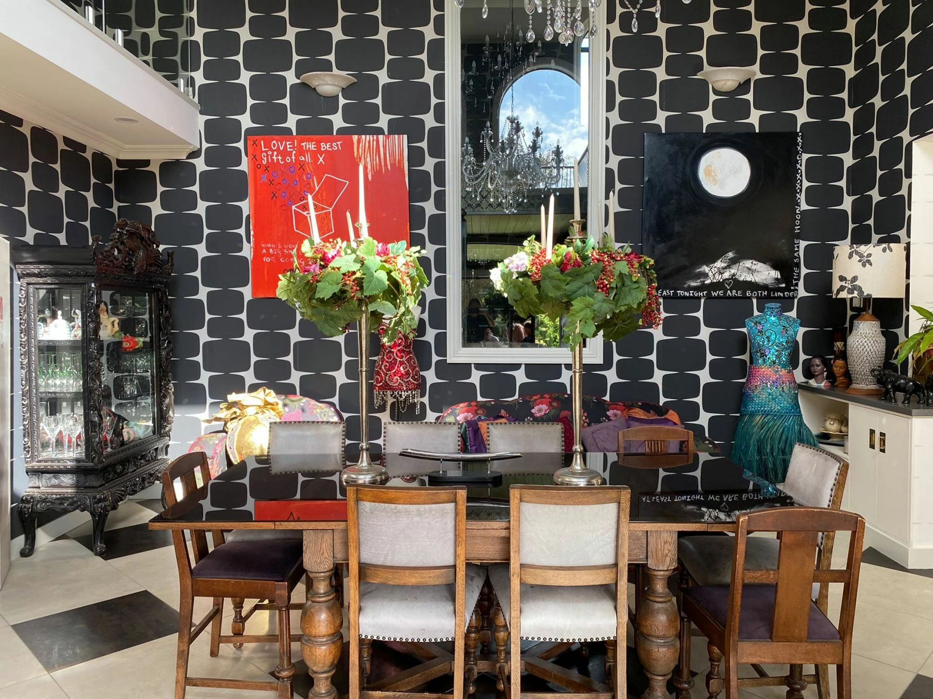 Tapete Waris Schwarz 4 Tapete Waris Schwarz – Bild 2