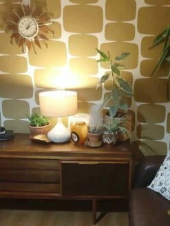 Tapete Waris Ocker -Geschaft Tapeten Waris K 462142 2880x1440