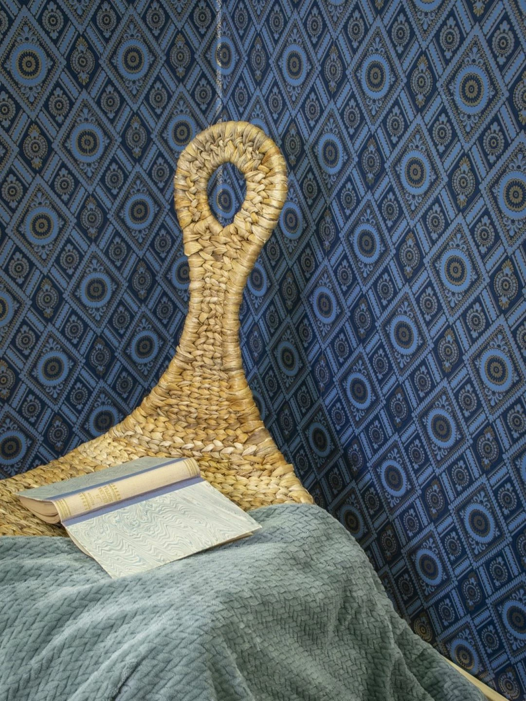 Tapete William Brillantblau 7 Tapete William Brillantblau – Bild 5