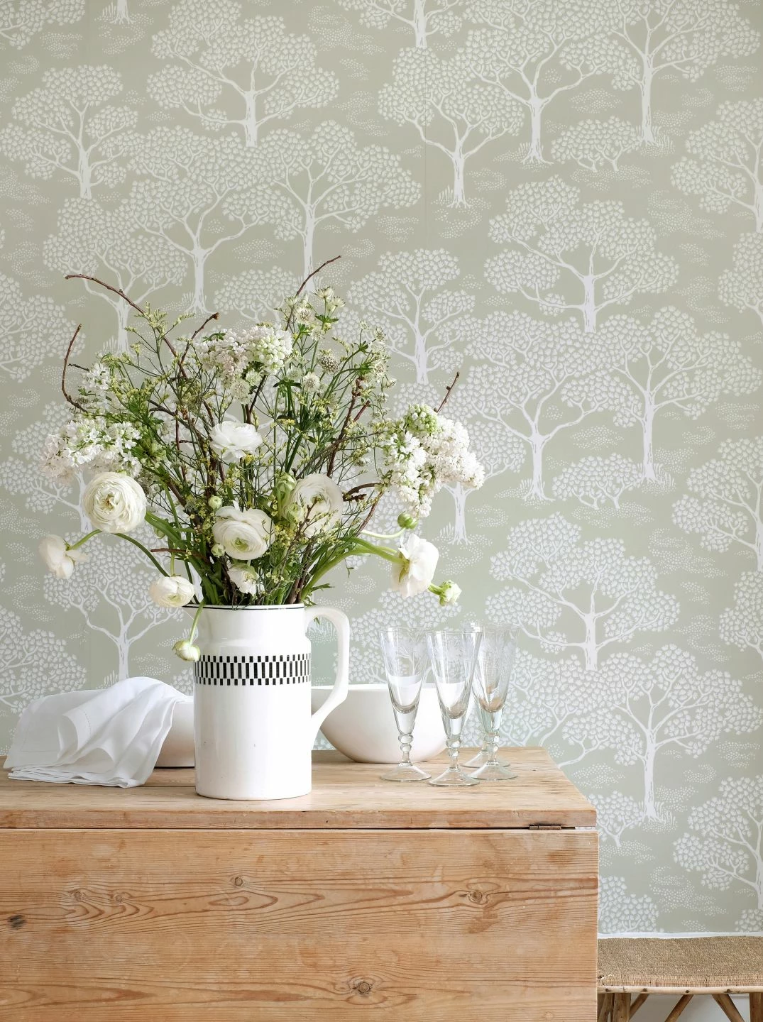 Tapete Woodland Schilfgrün 6 Tapete Woodland Schilfgrün – Bild 4