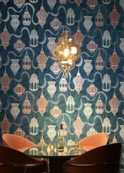 Tapete Yokata Grünblau -Geschaft Tapeten Yokata B 625821 2880x1440