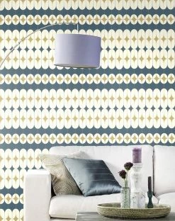 Tapete Yukina Ozeanblau 9 Tapete Yukina Ozeanblau -Geschaft Tapeten Yukina C 250973 2880x1440