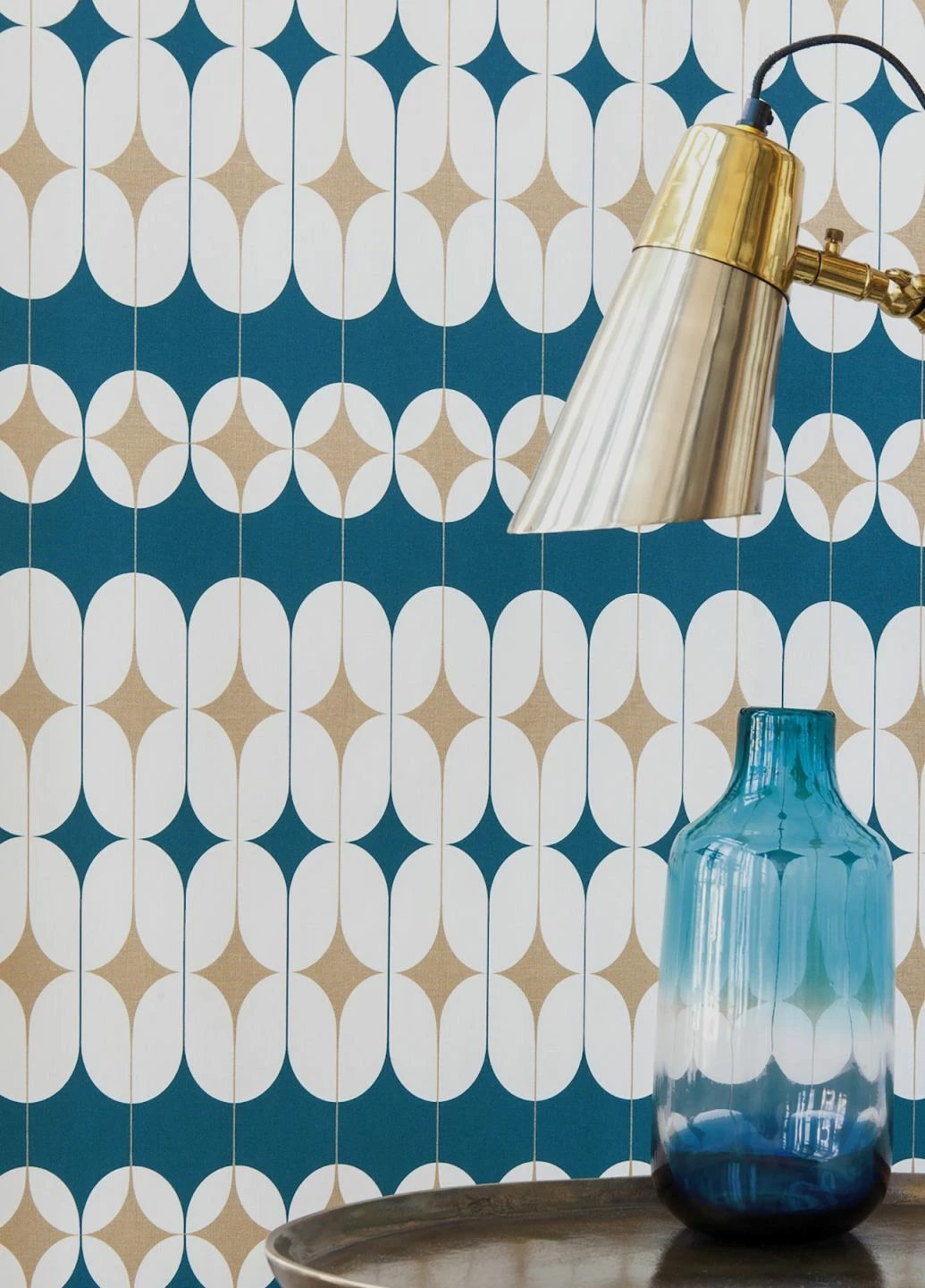 Tapete Yukina Ozeanblau 3 Tapete Yukina Ozeanblau