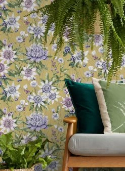 Tapete Zagora Hellcurrygelb -Geschaft Tapeten Zagora A 104471 2880x1440