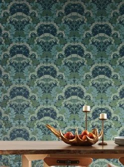 Tapete Zarabia Dunkelblau -Geschaft Tapeten Zarabia C 790291 2880x1440