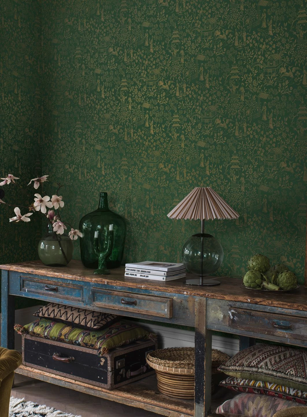 Tapete Zen Garden Patinagrün 8 Tapete Zen Garden Patinagrün – Bild 6