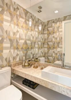 Tapete Zewana Beige -Geschaft Tapeten Zewana M 461393 2880x1440