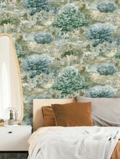 Tapete Zodiac Forest Grün -Geschaft Tapeten Zodiac Forest B 104703 2880x1440