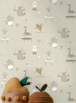 Tapete Zolympic Hellbeigegrau -Geschaft Tapeten Zolympic B 104612 2880x1440