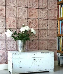 Tapete Brooklyn Tins 06 Rosenholz 8 Tapete Brooklyn Tins 06 Rosenholz -Geschaft Tapeten brooklyn tins06 270126 a 2880x1440