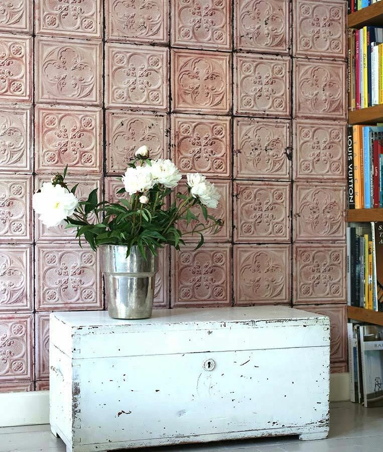 Tapete Brooklyn Tins 06 Rosenholz 5 Tapete Brooklyn Tins 06 Rosenholz – Bild 3