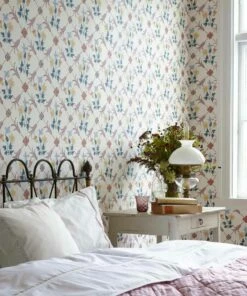 Tapete Enki Pastellviolett -Geschaft Tapeten enki 106251 b 2880x1440