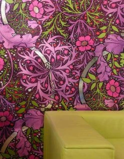 Tapete Kabloom Hellviolett