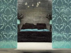 Tapete Nemesis Smaragdgrün Glanz -Geschaft Tapeten nemesis 820142 a 2880x1440