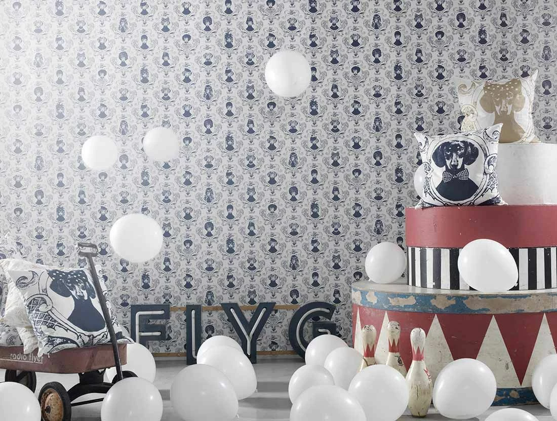 Tapete Tillsammans Dunkelblau 6 Tapete Tillsammans Dunkelblau – Bild 4